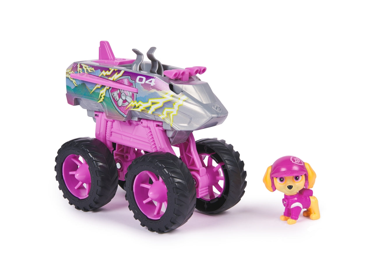 Paw patrol veicolo tematizzato rescue wheels skye