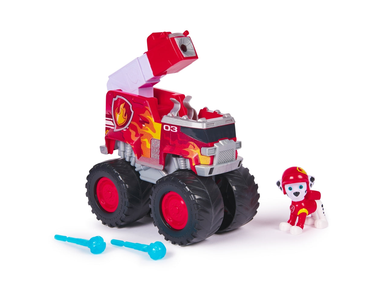 Paw patrol veicolo tematizzato rescue wheels marshall