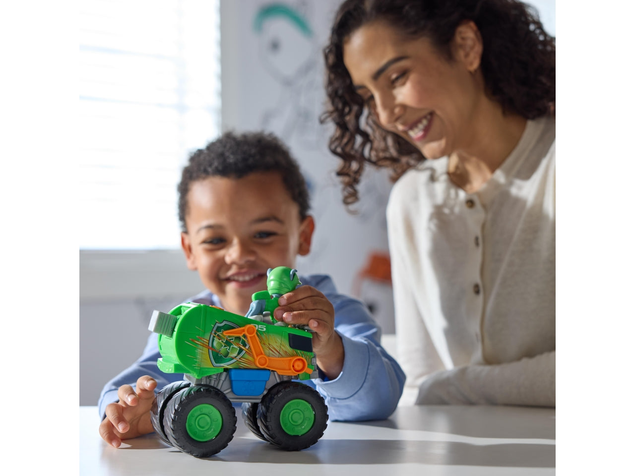 Paw patrol veicolo tematizzato rescue wheels rocky