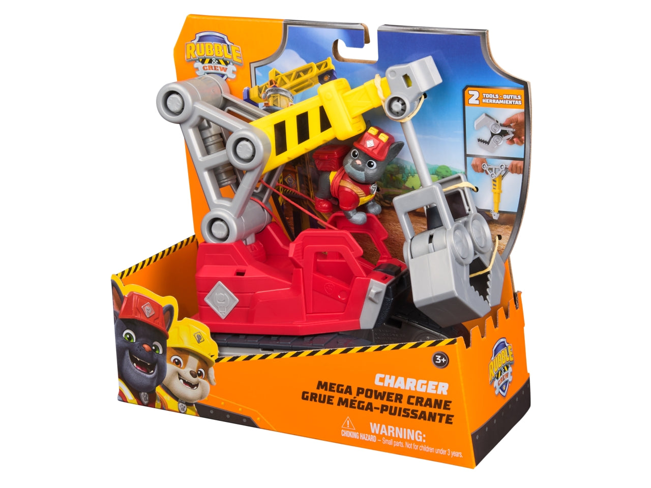 Rubble crew veicolo deluxe di charger con strumenti rimovibili
