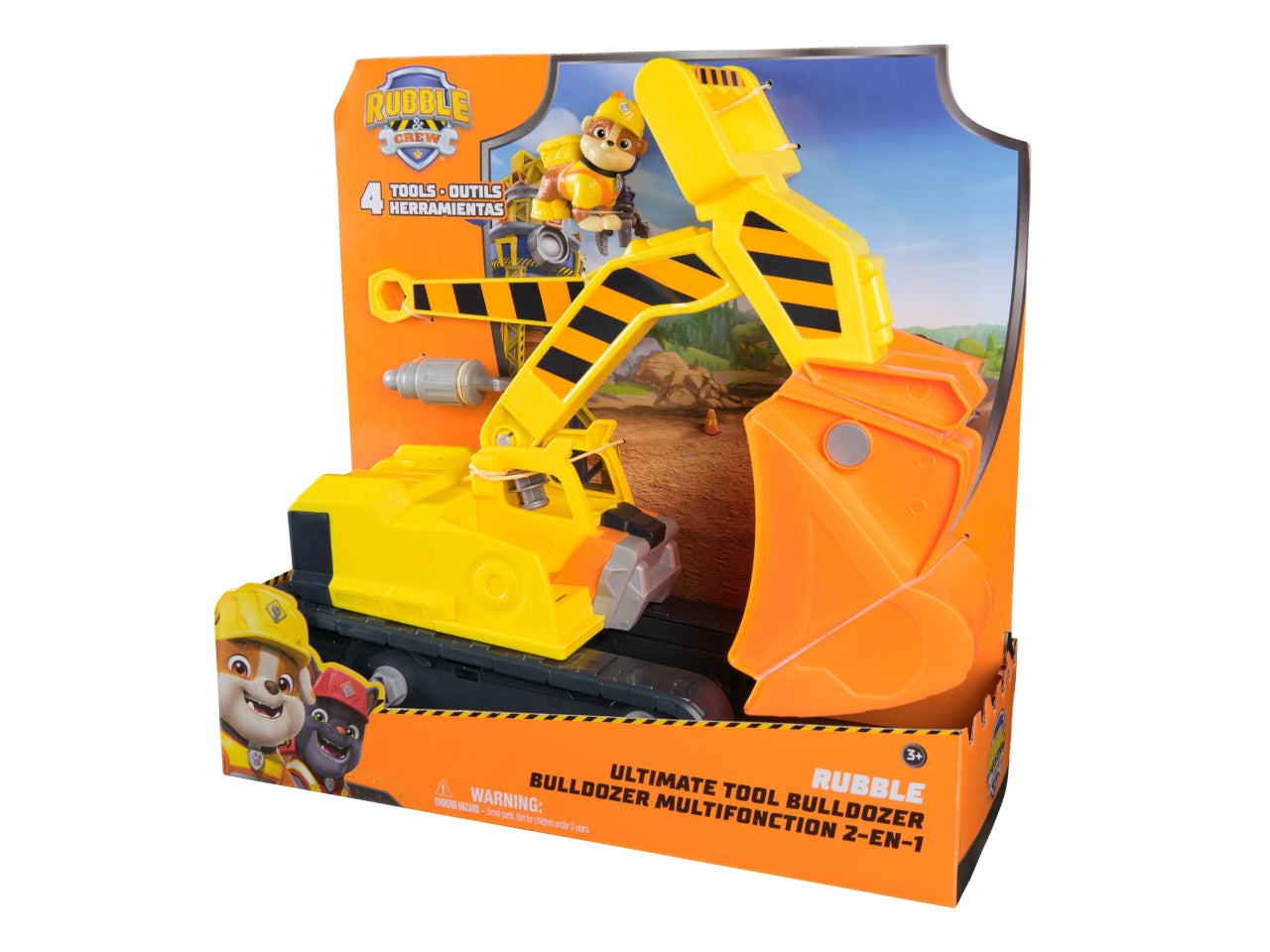 Rubble crew veicolo deluxe di rubble con strumenti rimovibili