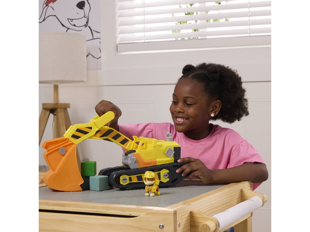 Rubble crew veicolo deluxe di rubble con strumenti rimovibili