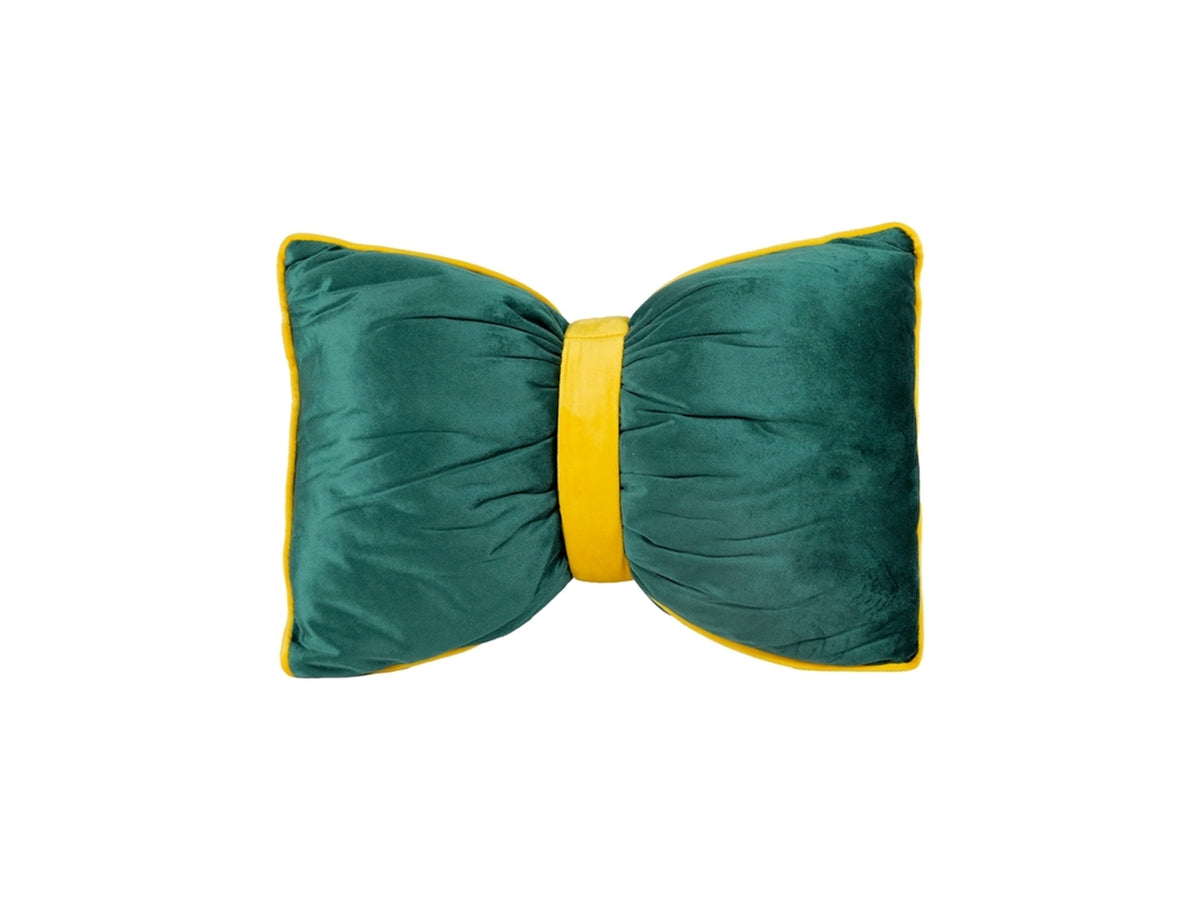 Cuscino fiocco 45x30cm verde
