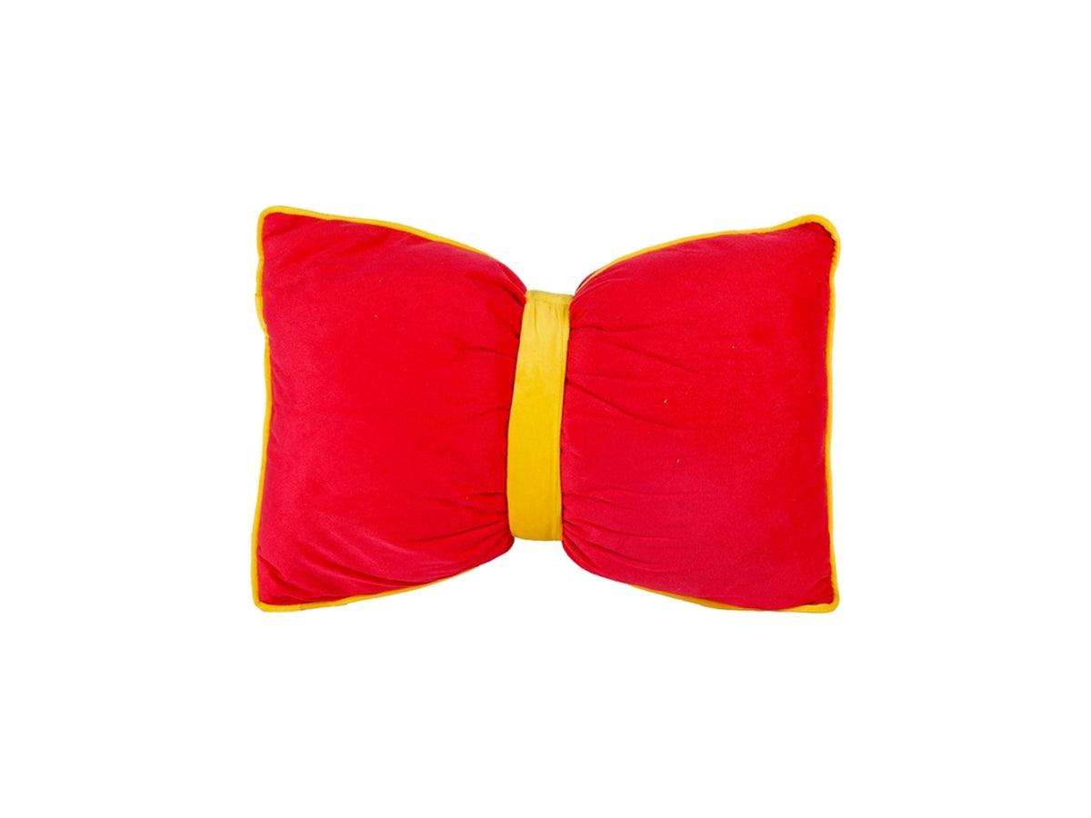 Cuscino fiocco 45x30cm rosso