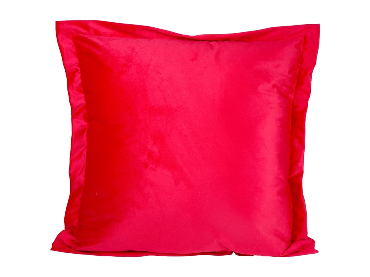 Cuscino 60x60cm in velluto rosso