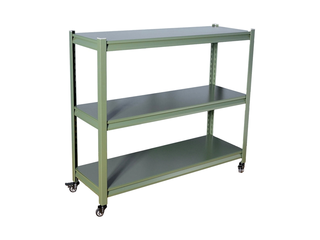 Scaffale in metallo 120x40x100cm verde