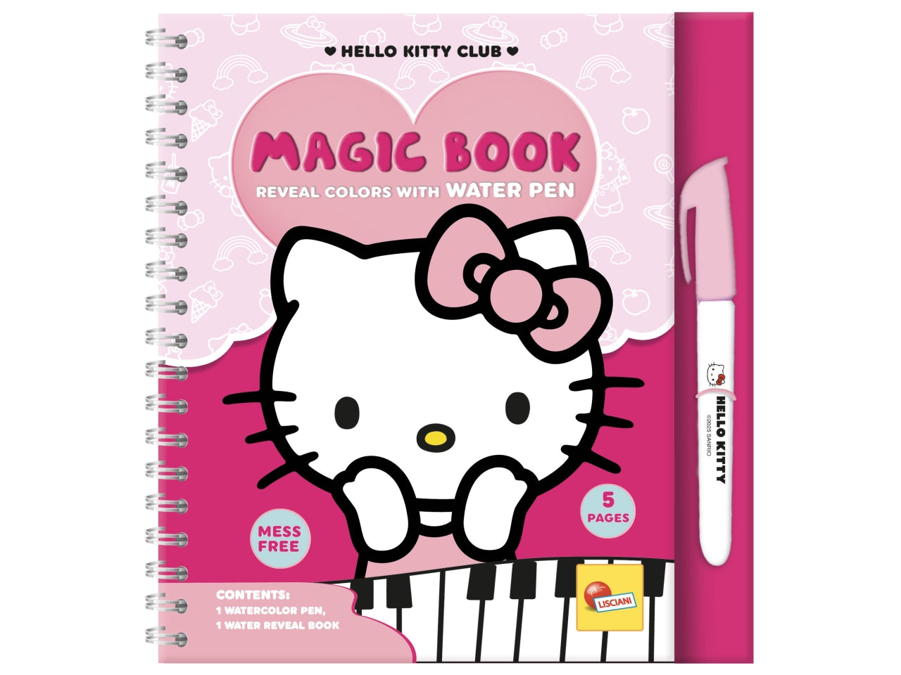 Hello kitty waterbook in display 8