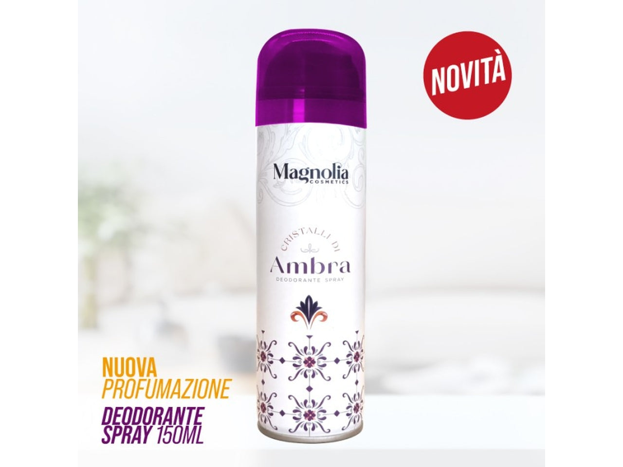 Deo spray 150ml women cristalli di ambra