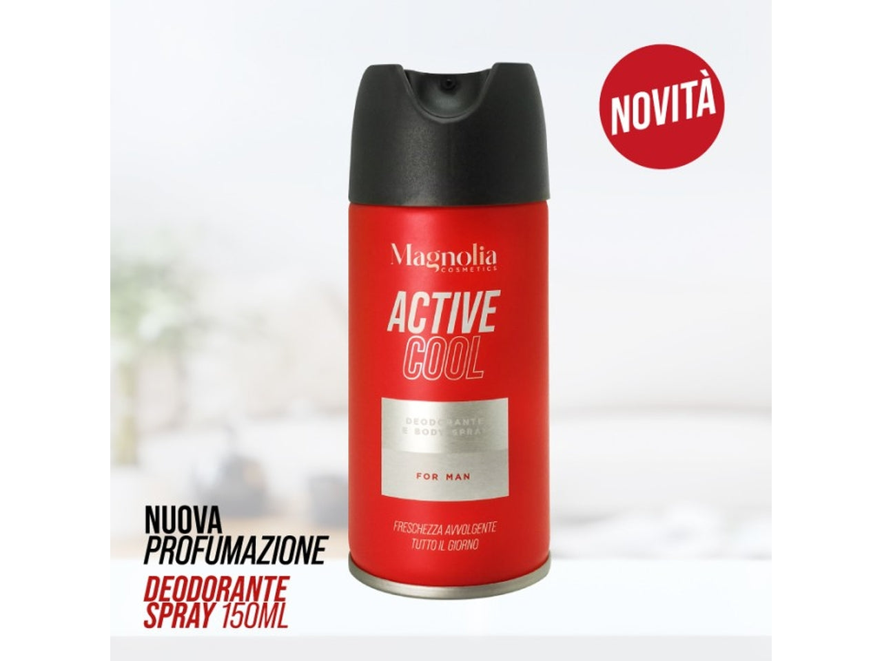 Deodorante spray uomo 150ml men active cool