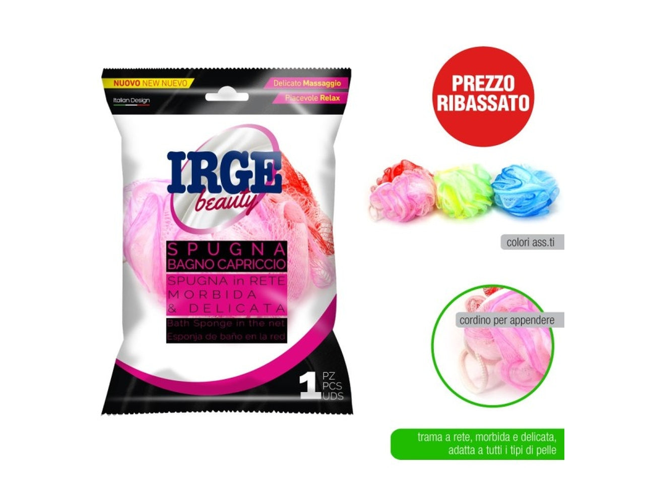 Spugna bagno capriccio busta