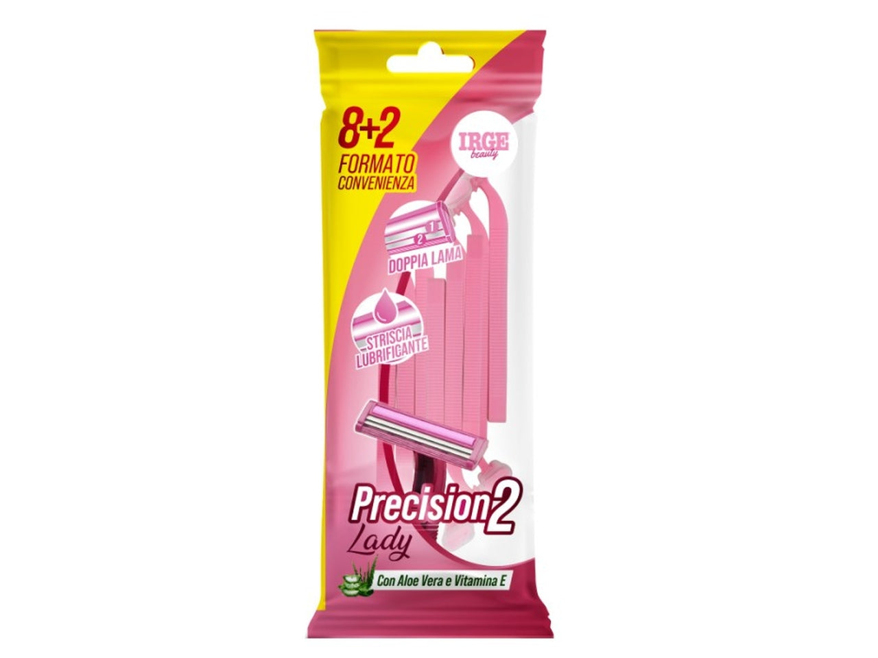 Rasoio donna 2 lame 10 rasoi