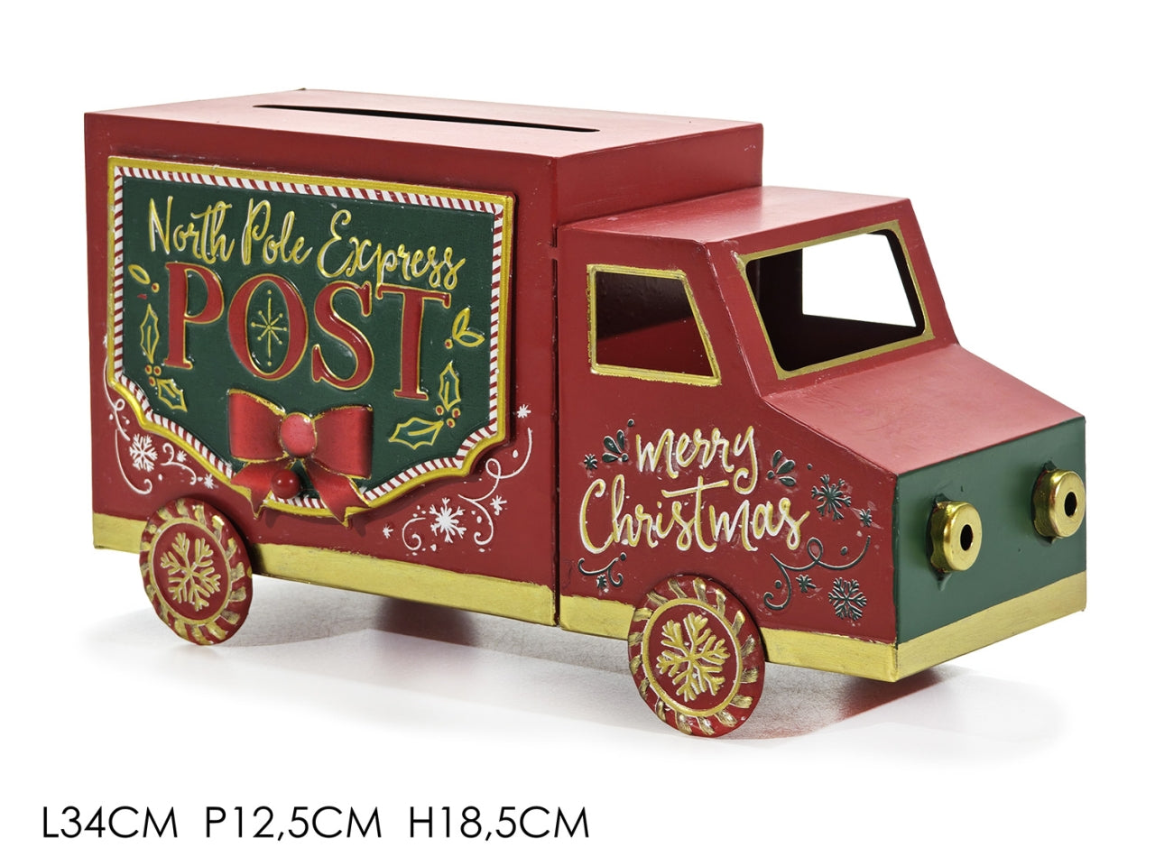 Cassetta postale furgoncino 35x11,5xh.18cm