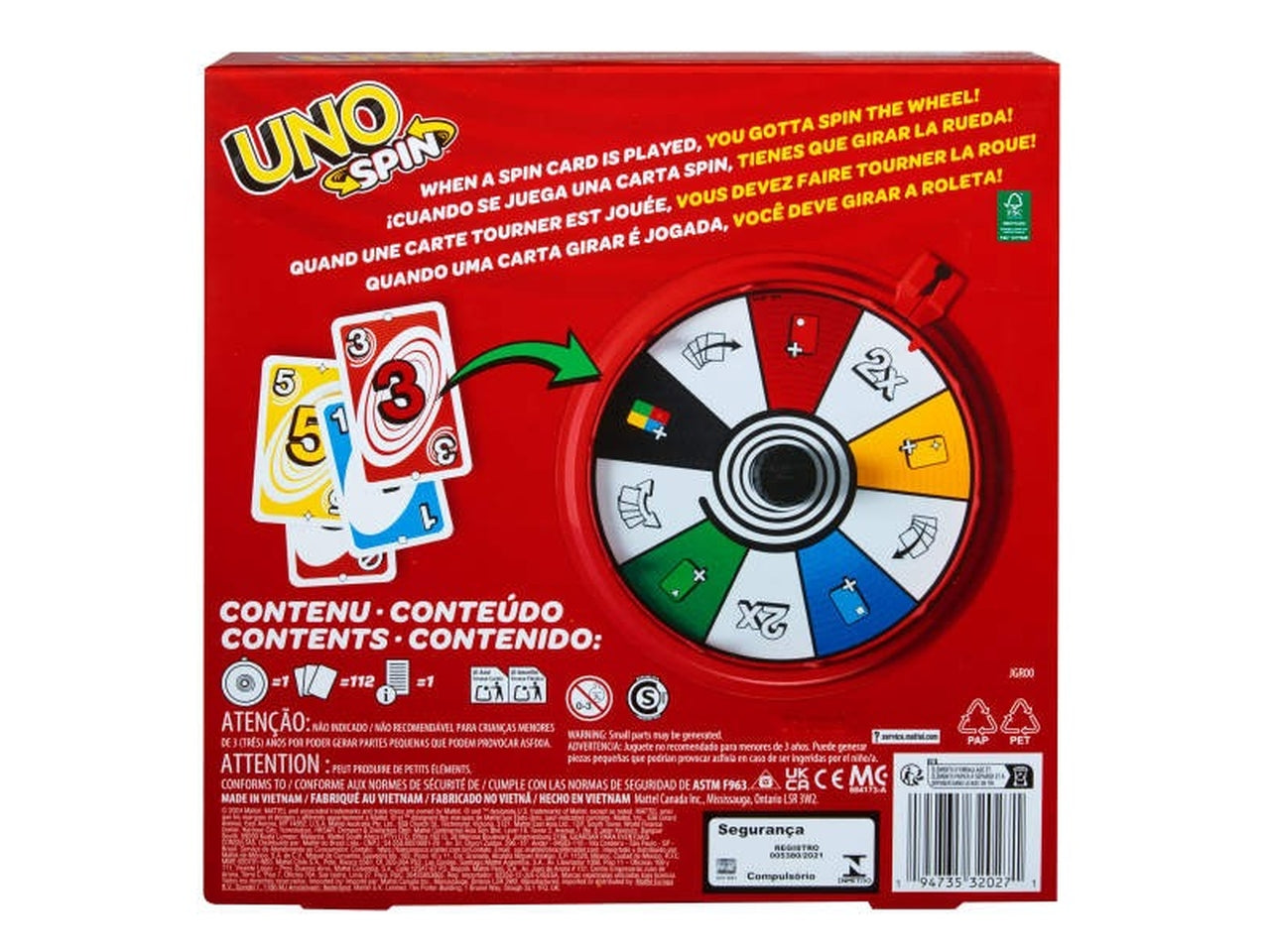 Games uno spin refresh