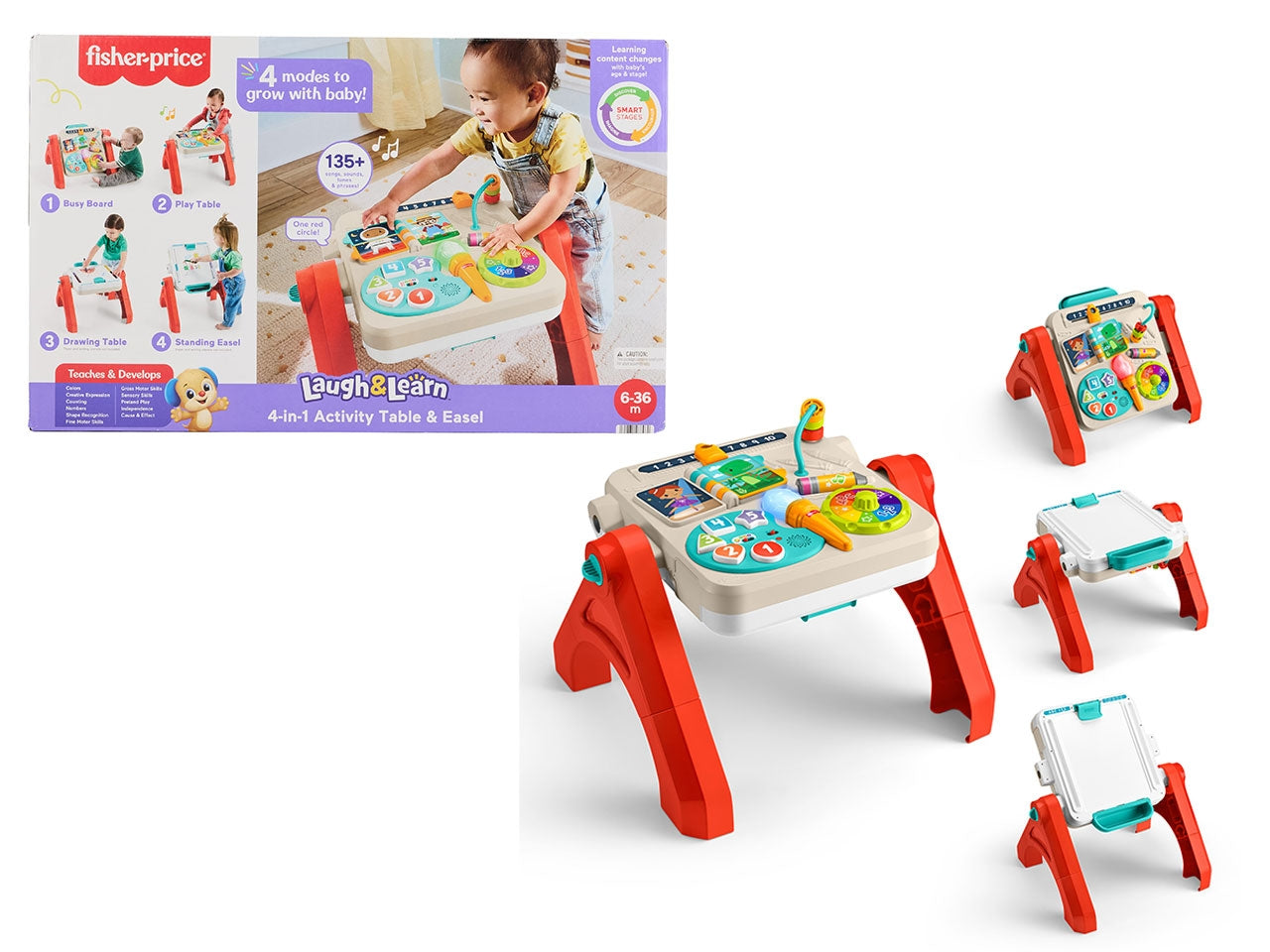 Tavolino 4 in 1 giochi