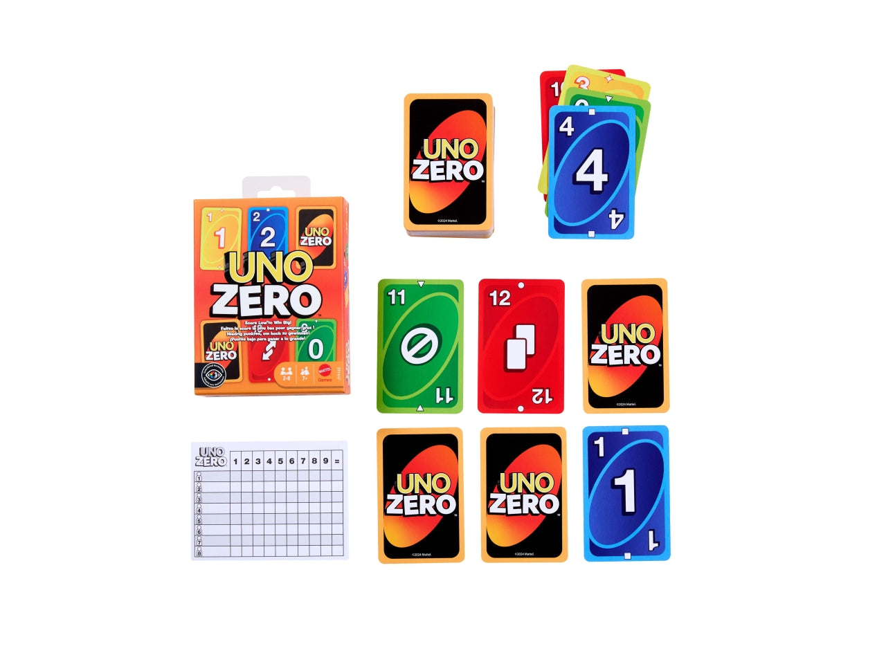 Uno zero card games