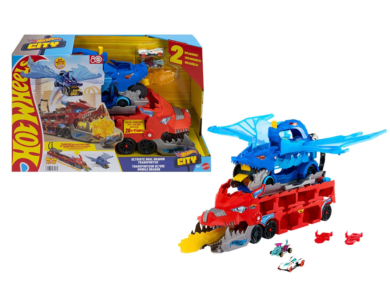Hot Wheels city ultimate dragon hauler