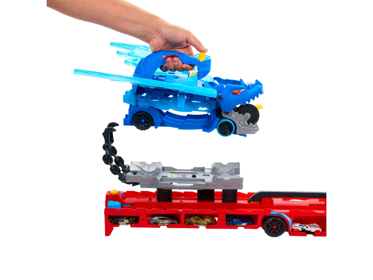 Hot Wheels city ultimate dragon hauler