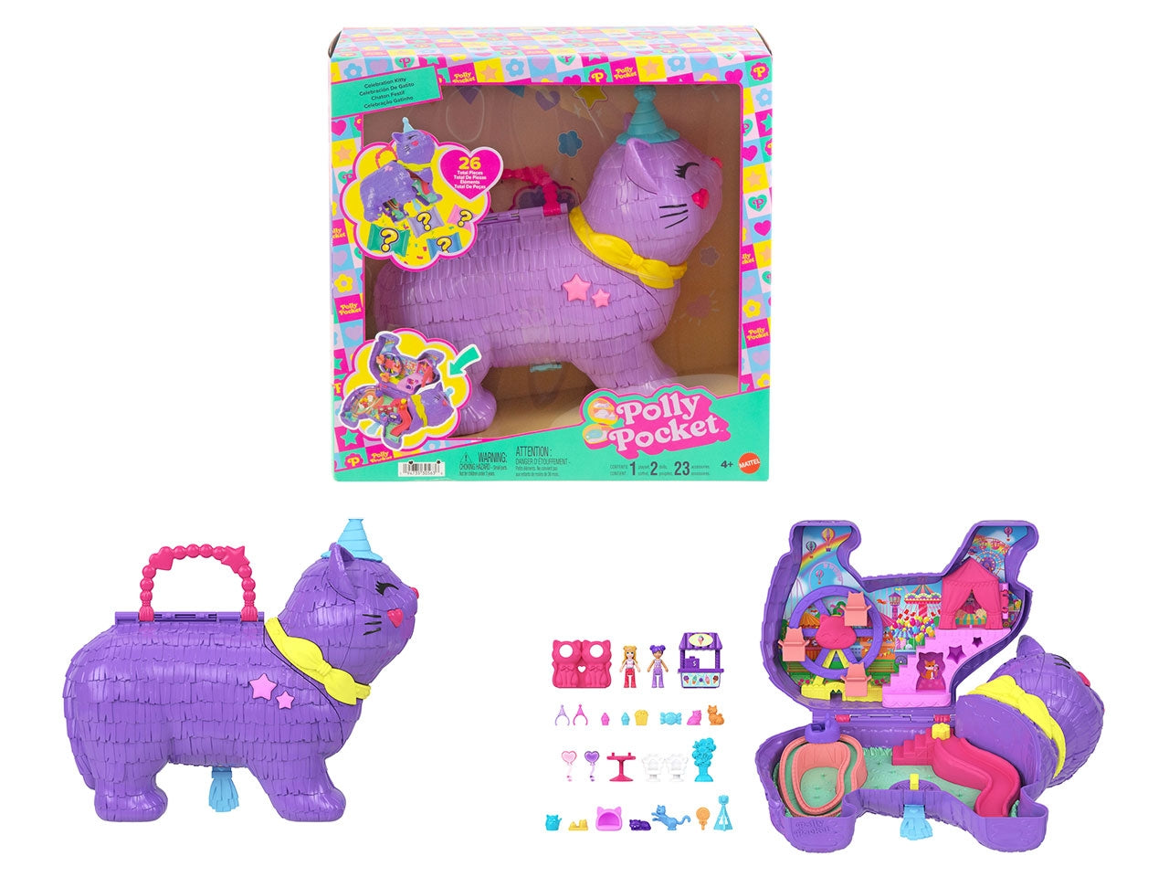 Polly pocket gattino delle feste