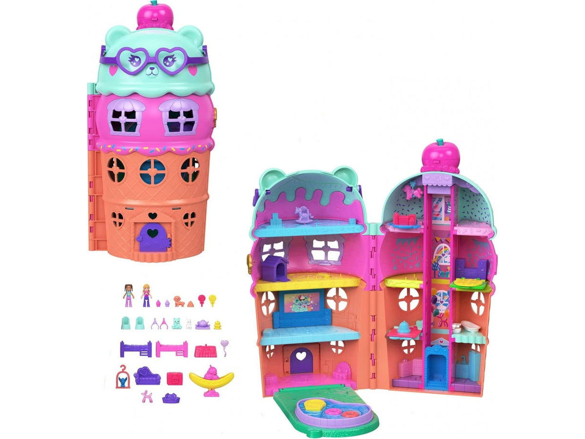 Polly pocket casetta del gelato