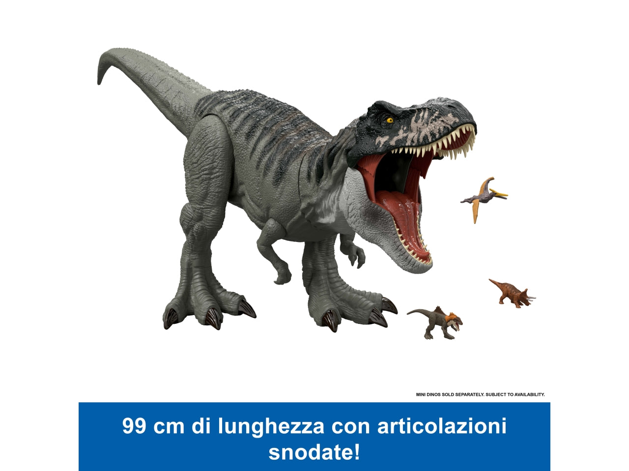 Jurassic World la rinascita t-rex super colossale