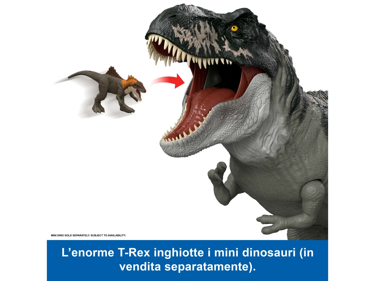 Jurassic World la rinascita t-rex super colossale