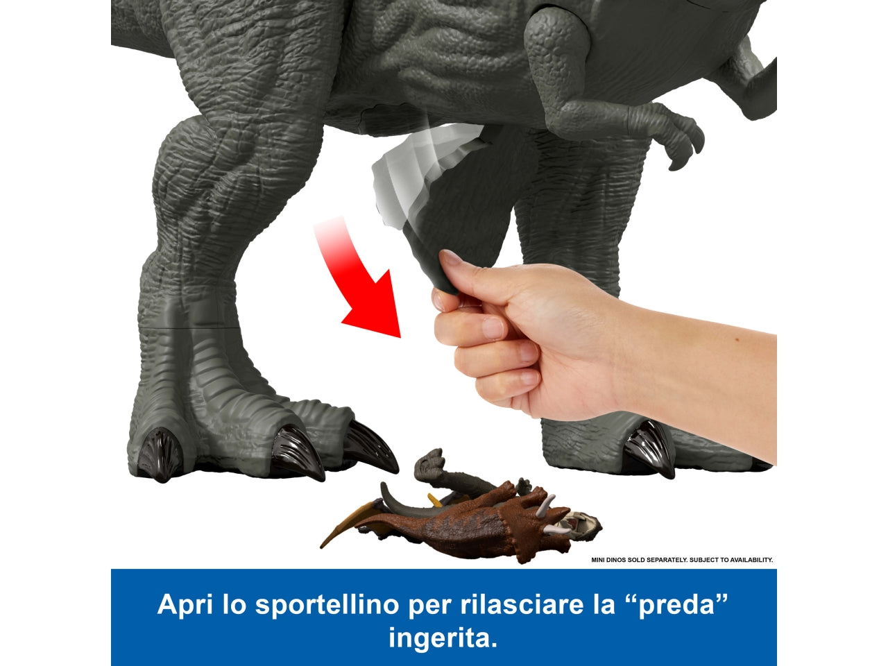 Jurassic World la rinascita t-rex super colossale