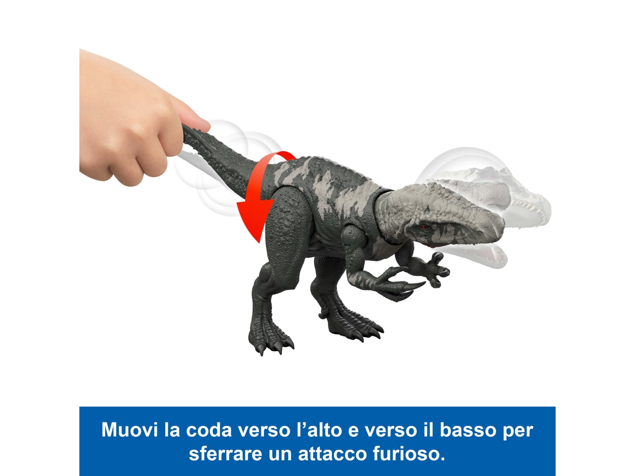 Jurassic World movie predatore gigante assortito