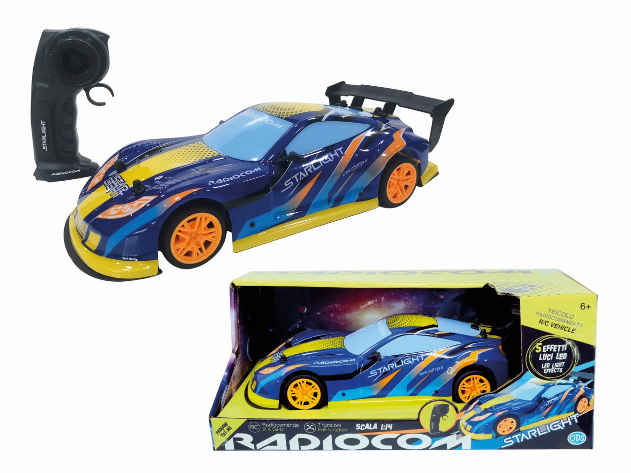 Radiocom starlight auto radiocomandata 1:14