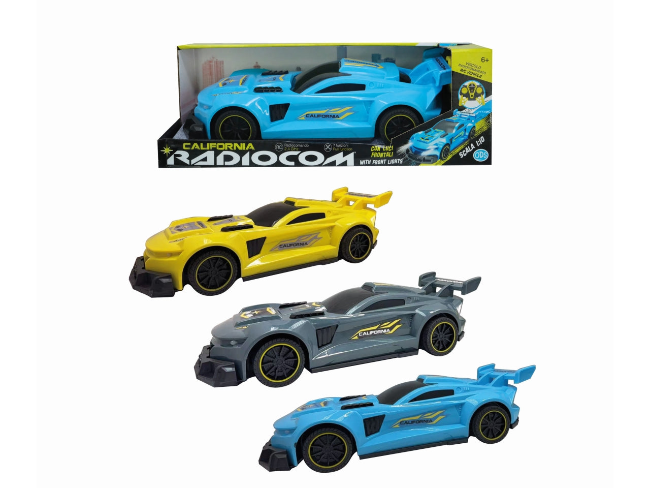 Radiocom california auto radiocomandata 1:10