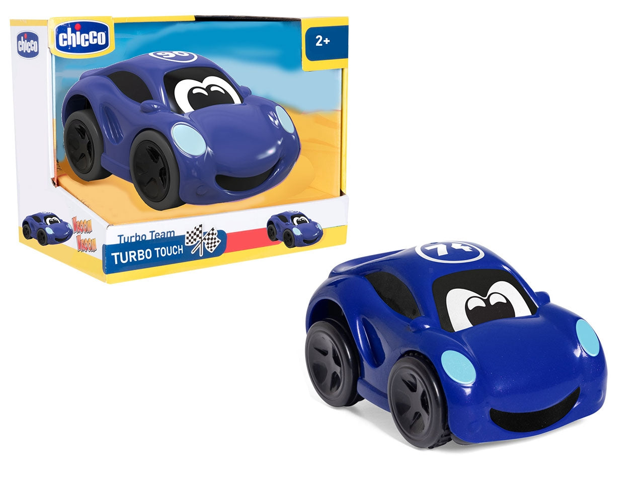 Chicco gioco turbo touch auto sportiva blu