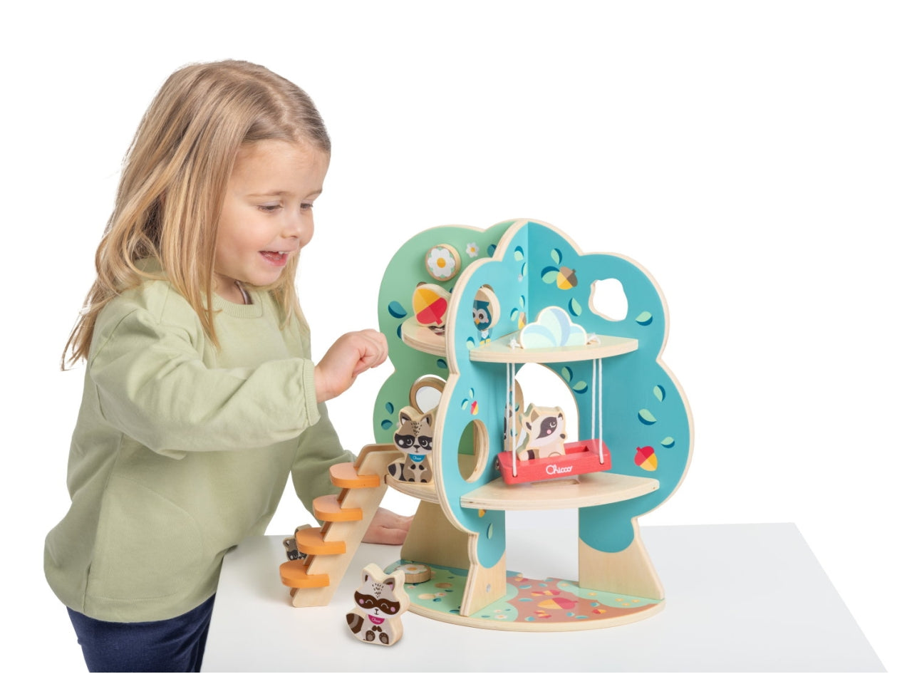 Chicco gioco playset deluxe legno