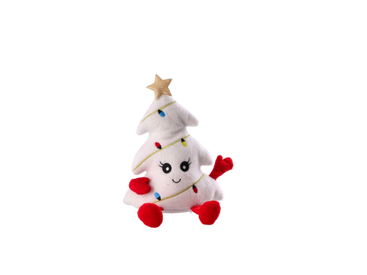 Albero peluche 28cm colori assortiti