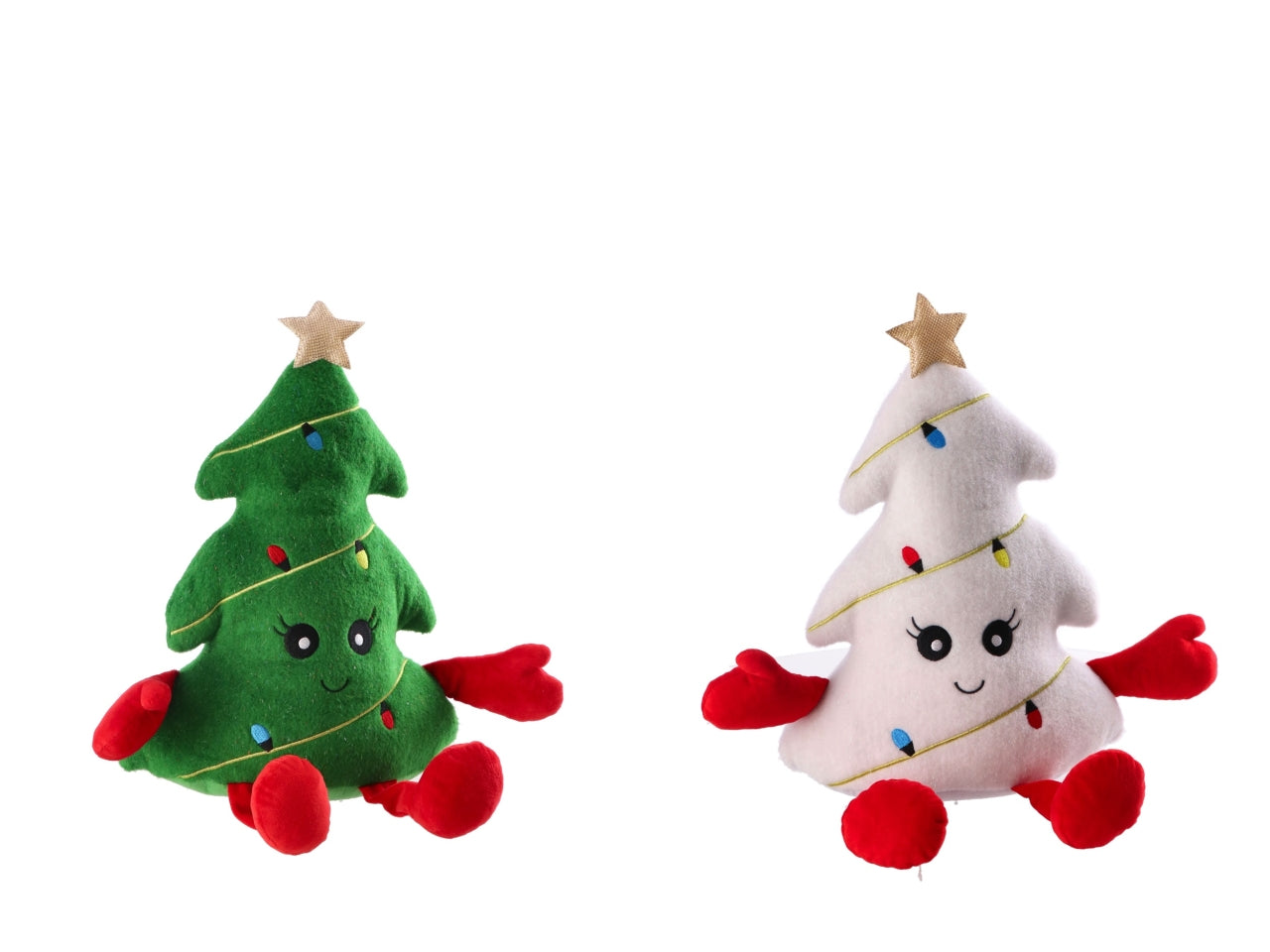 Albero peluche 40cm colori assortiti