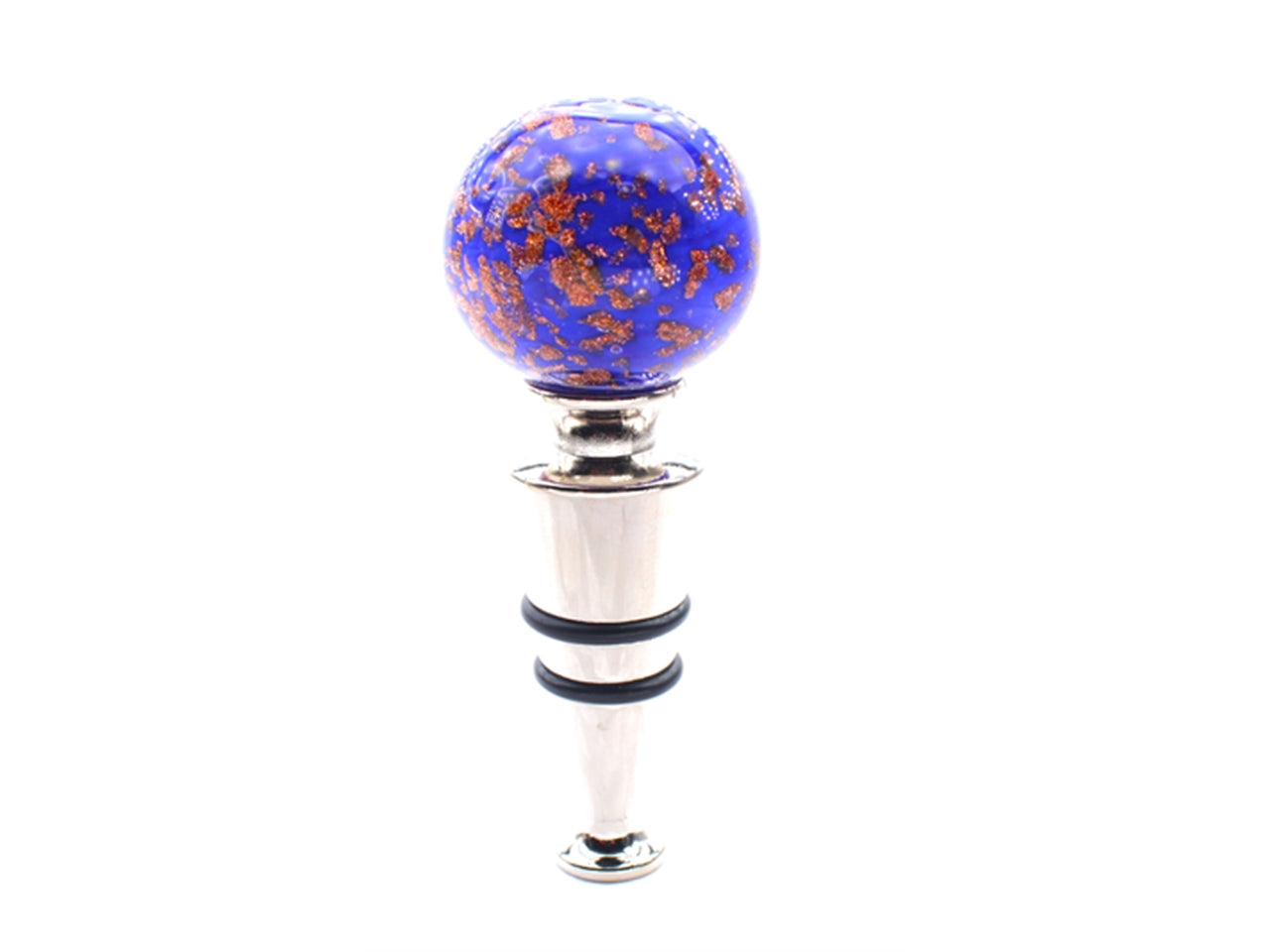 Tappo palla sommerso avventurina di colore blu in confezione regalo