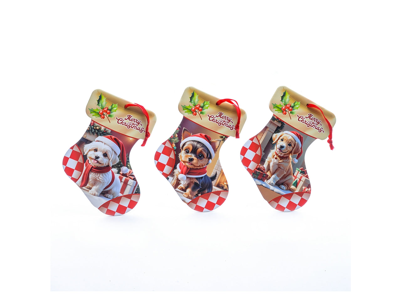 Appendino calza in ceramica 18x24.5xh.1cm assortiti