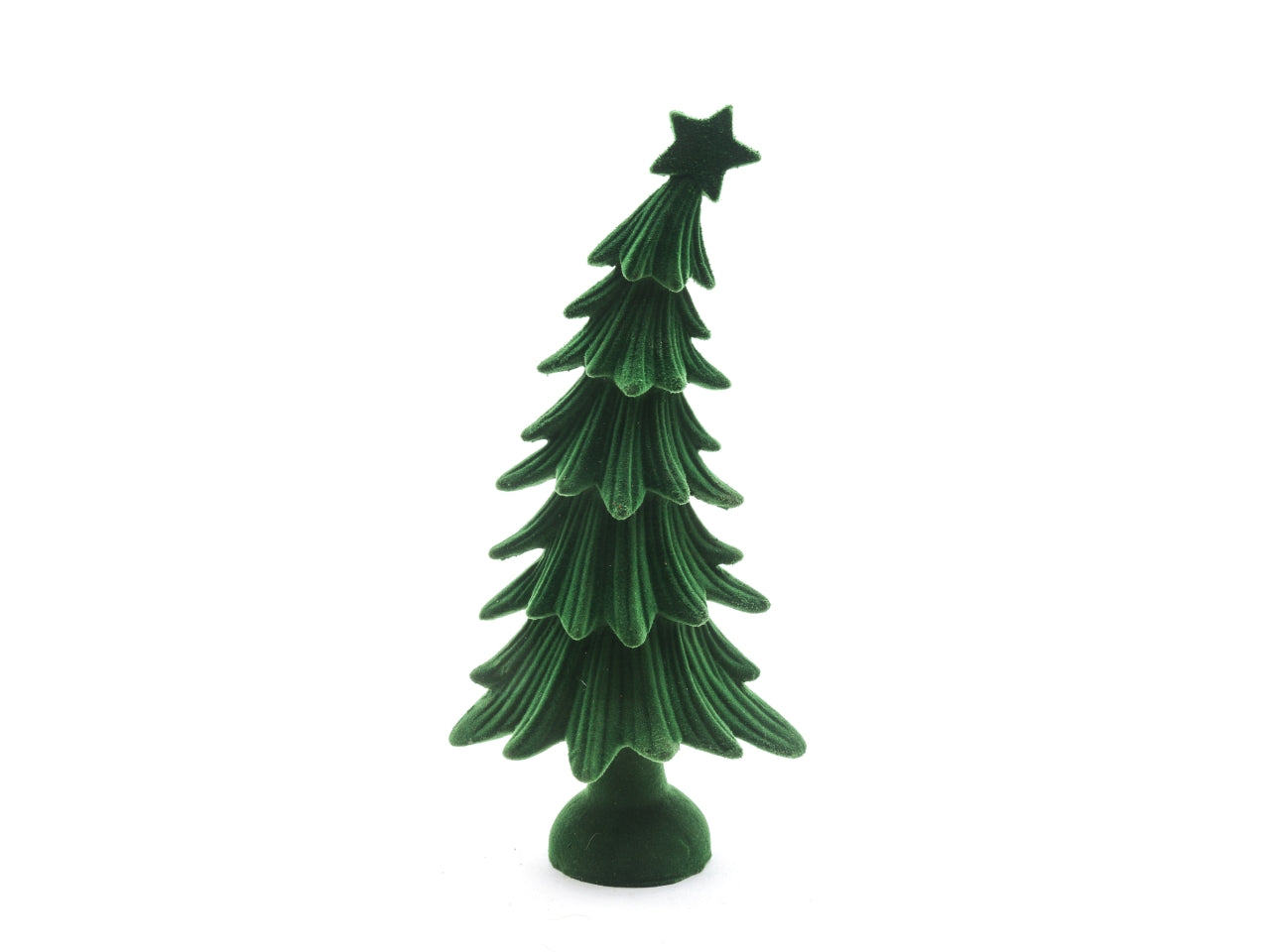 Albero in resina floccato verdone 14x9xh.29cm