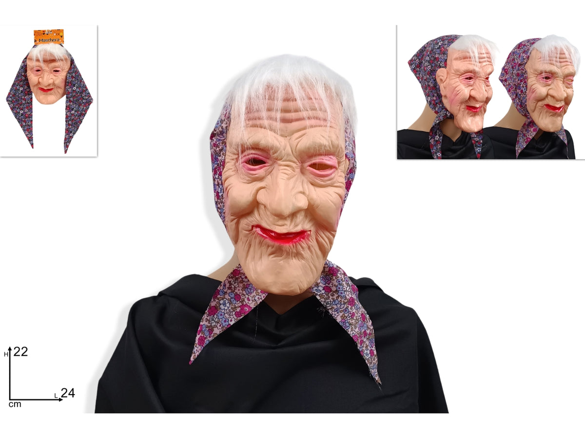 Maschera befana 2 modelli assortiti