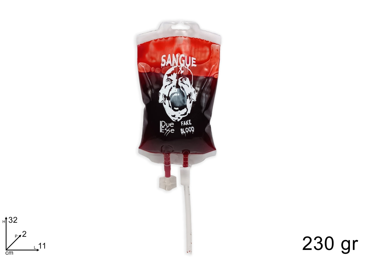 Sacca sangue finto
