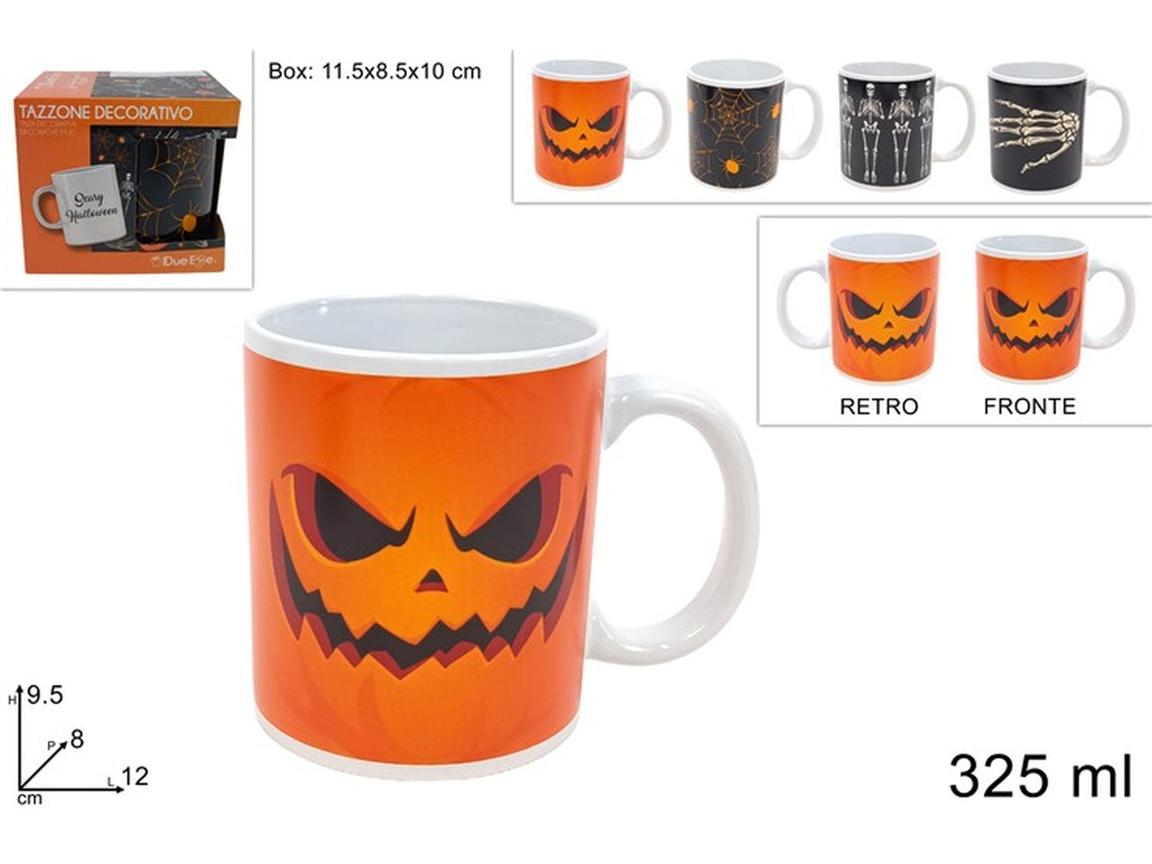 Tazzone halloween 325ml assortiti