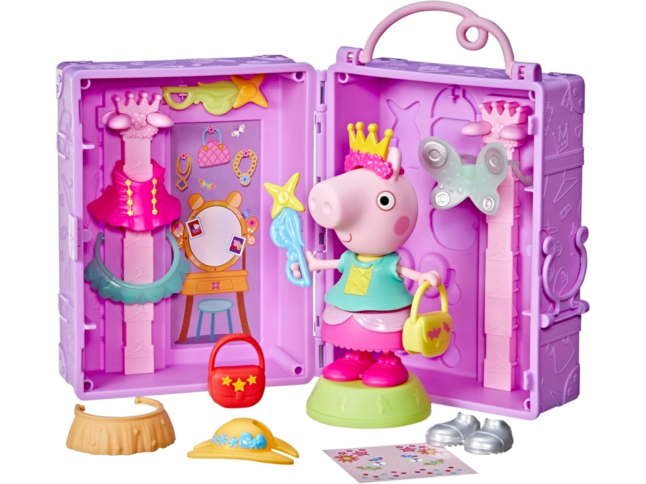 Peppa pig l'armadio di peppa