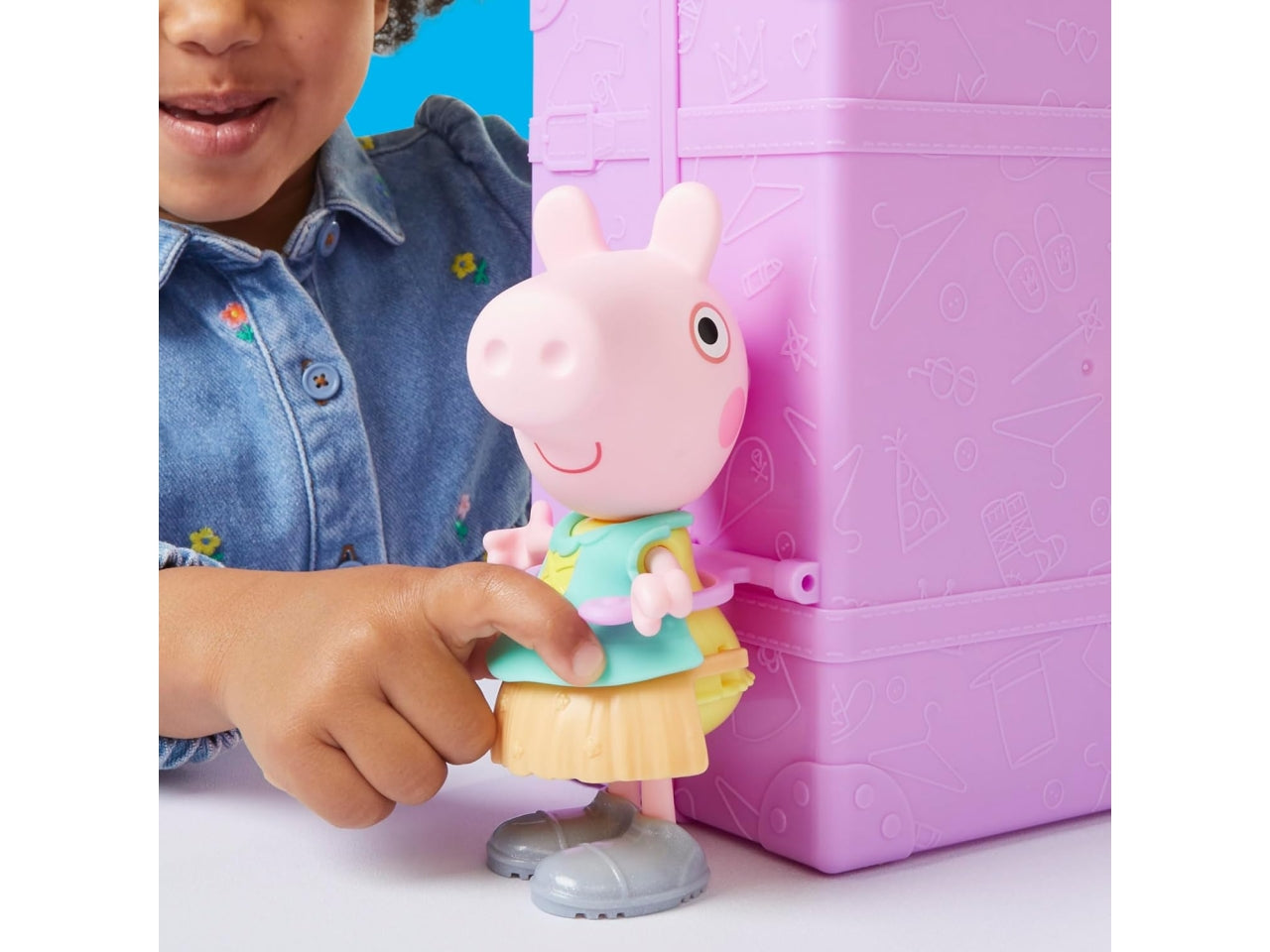 Peppa pig l'armadio di peppa