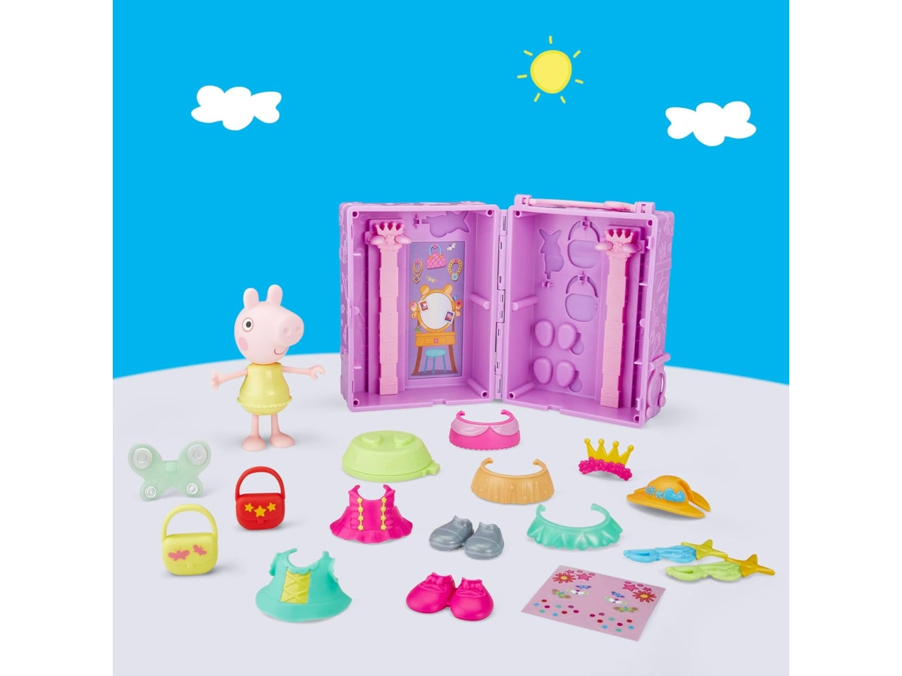 Peppa pig l'armadio di peppa