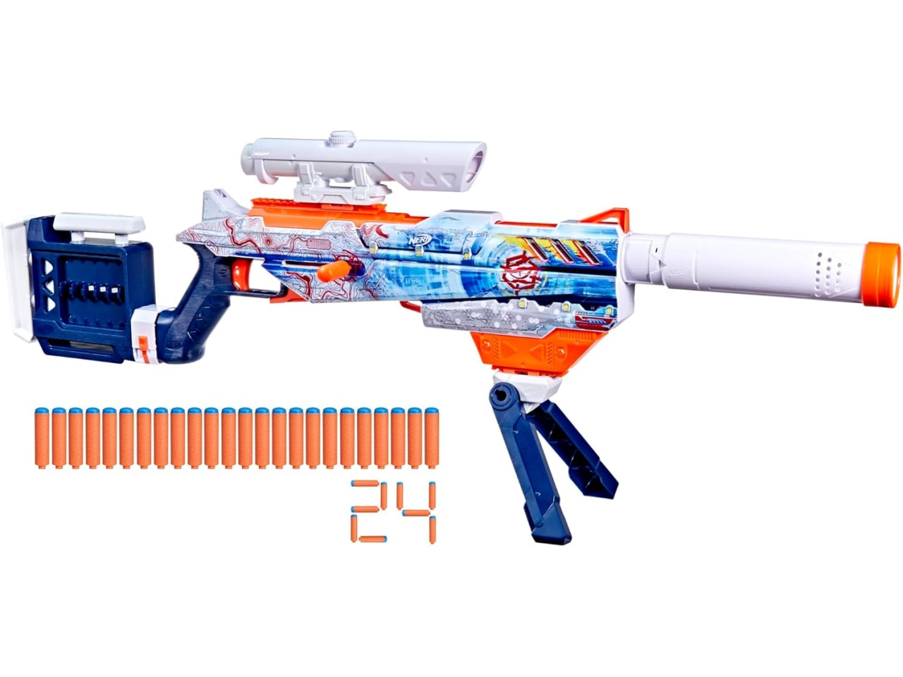 Nerf loadout arctic zerostriker