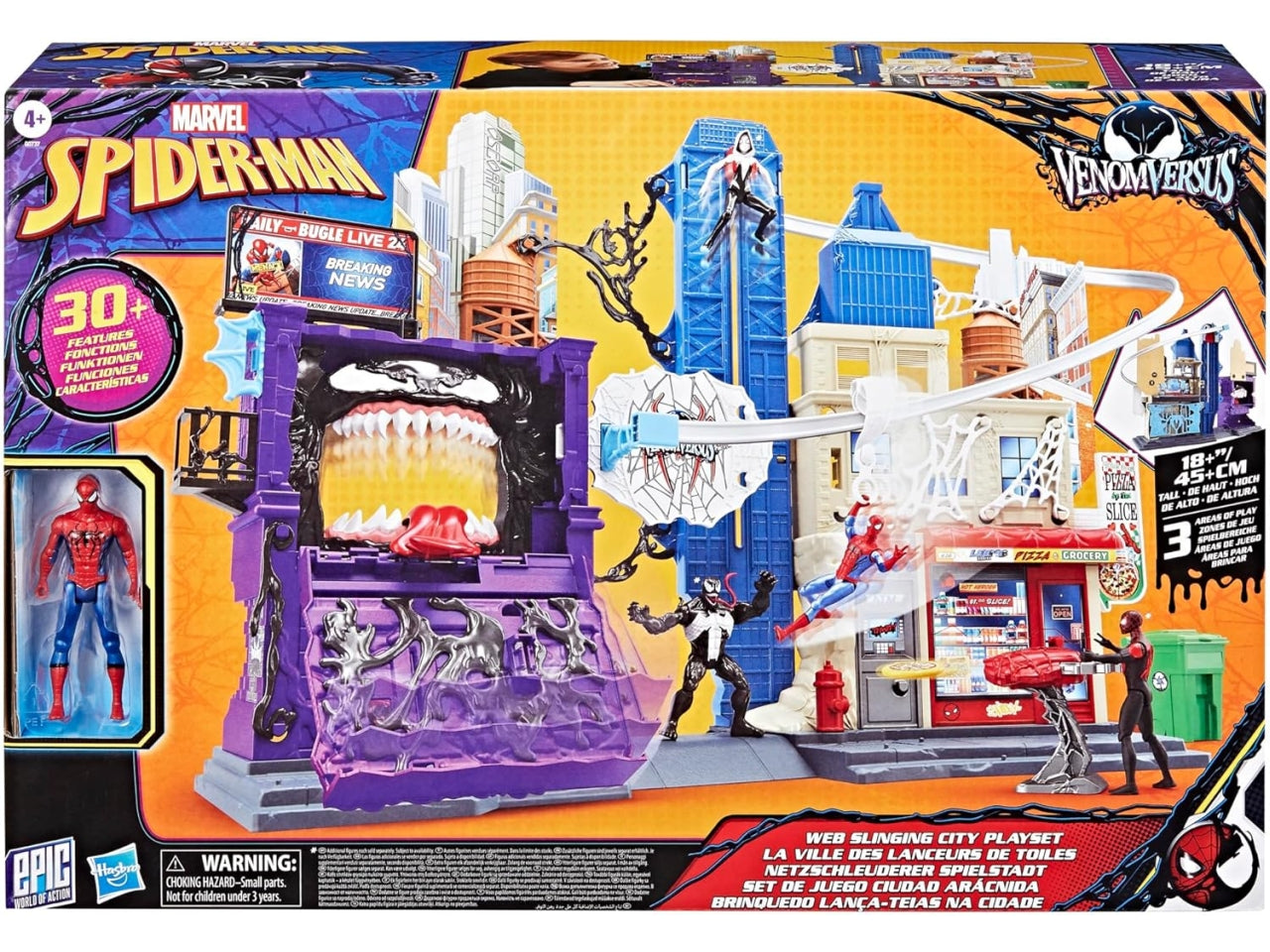 Spiderman venomversus ultimate webcity