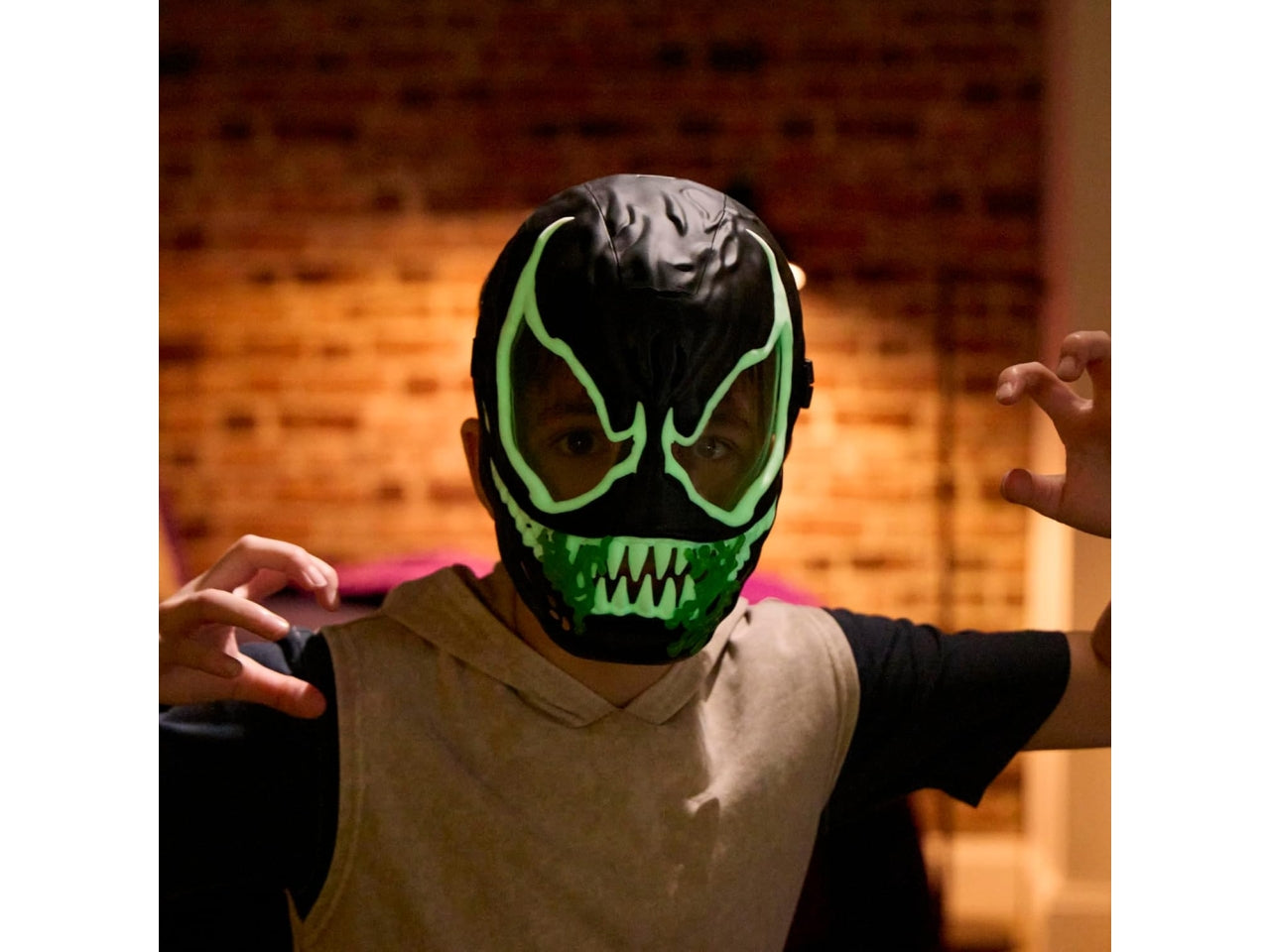 Spiderman venom maschera elettronica