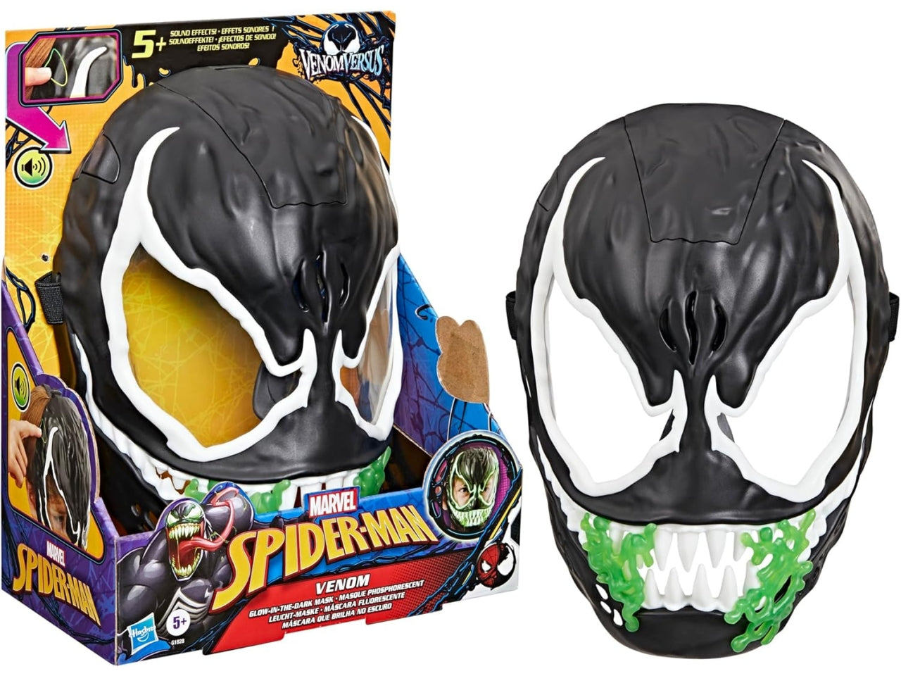 Spiderman venom maschera elettronica