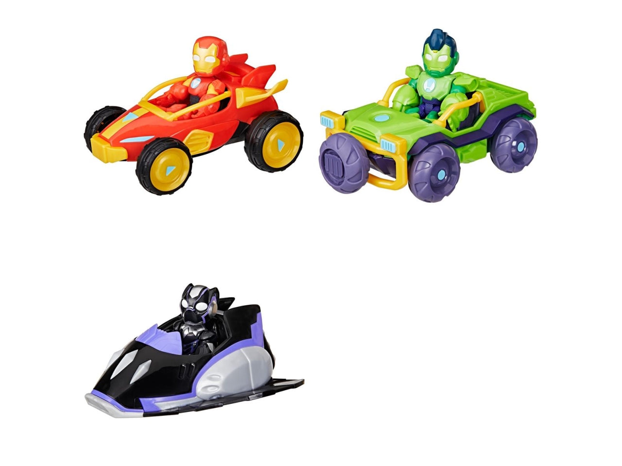 Iron man personaggio con veicolo ast