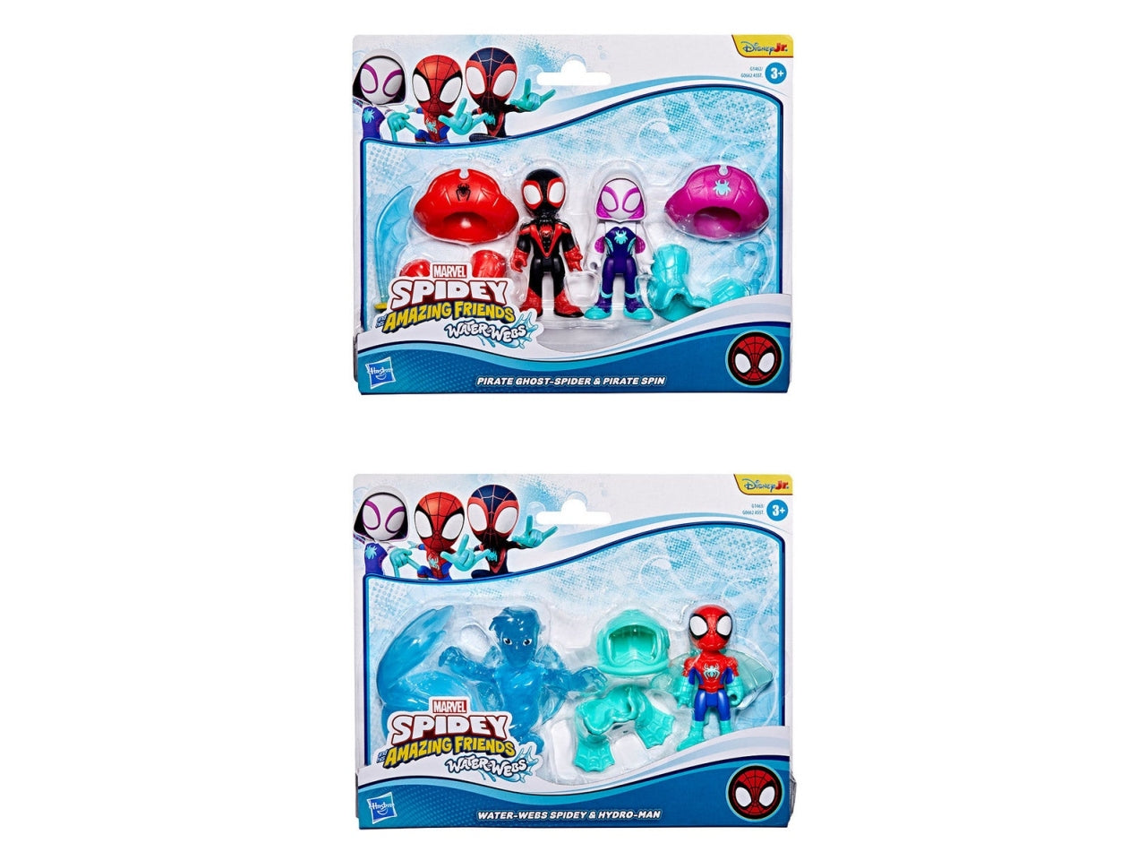 Spidey water web pack doppio personaggi ast