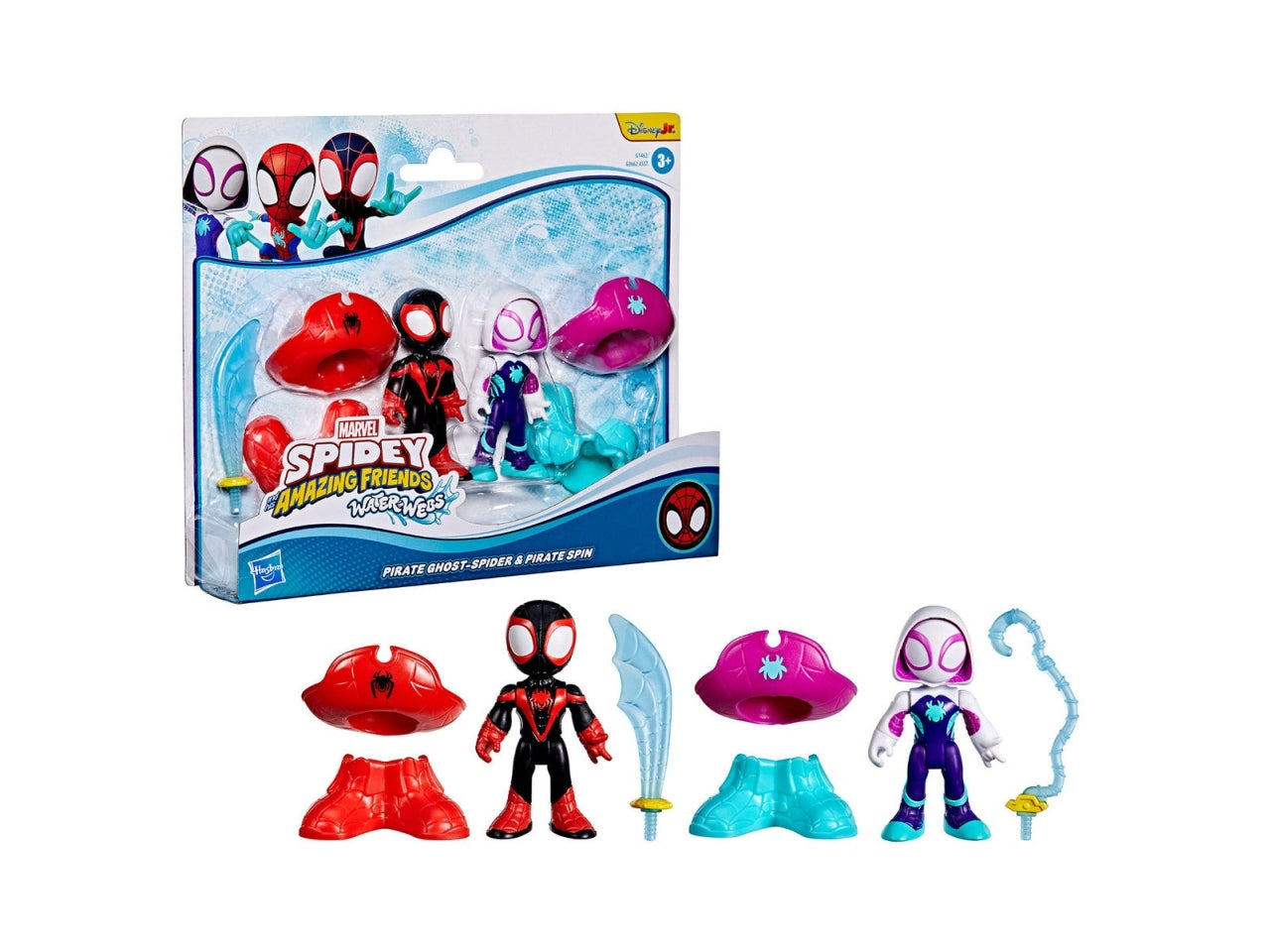 Spidey water web pack doppio personaggi ast