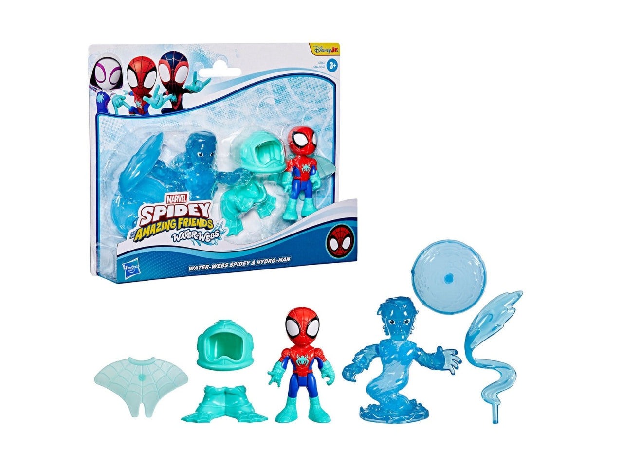 Spidey water web pack doppio personaggi ast